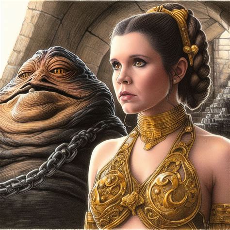 leia r34|Princess Leia and Jabba the Hutt (PN34)